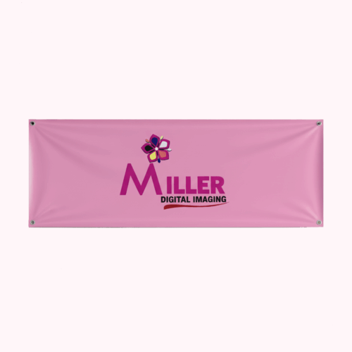 Custom PVC Banner (90cm x 60cm) - Single Sided